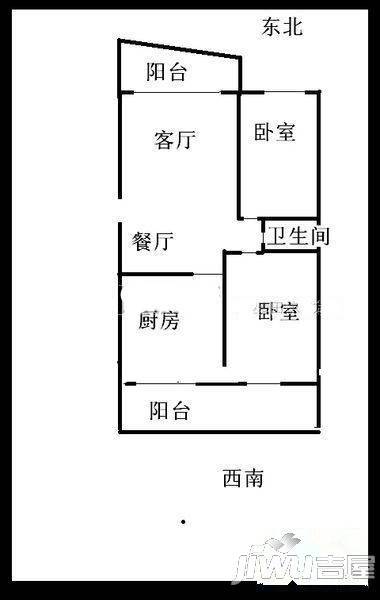 亿力音乐花园一期3室0厅0卫户型图