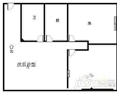 潇湘大厦3室2厅2卫户型图