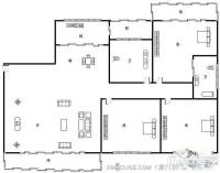 港龙新城4室2厅2卫160㎡户型图