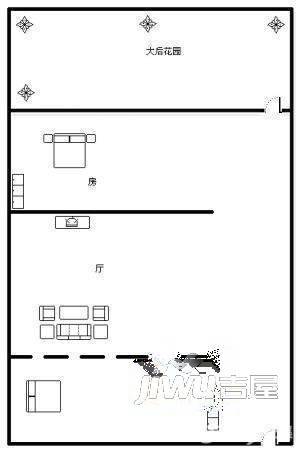 临海苑3室2厅1卫户型图