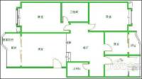 华昌路7-613室2厅2卫户型图