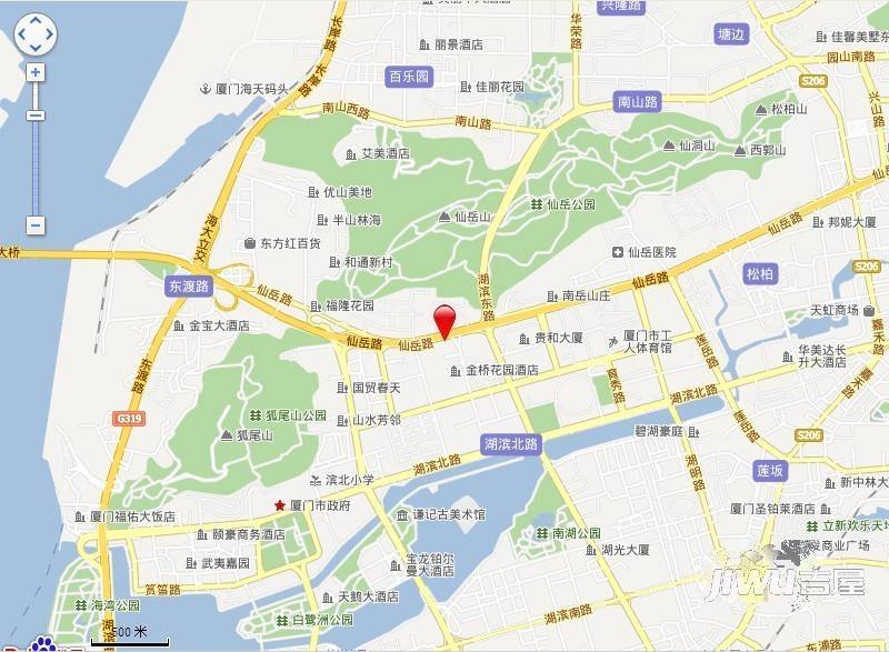 仙岳山庄实景图图片