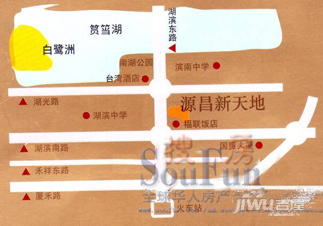 源昌新天地位置交通图图片