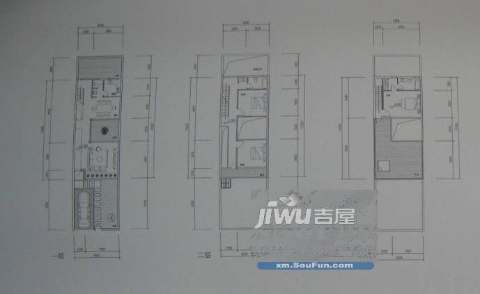 丽水云天3室2厅3卫163㎡户型图