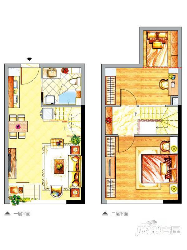 新景舜弘现代城商业-loft户型图