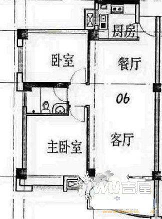 泉舜滨海上城3室2厅2卫138.3㎡户型图