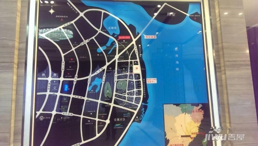 海峡明珠广场位置交通图图片