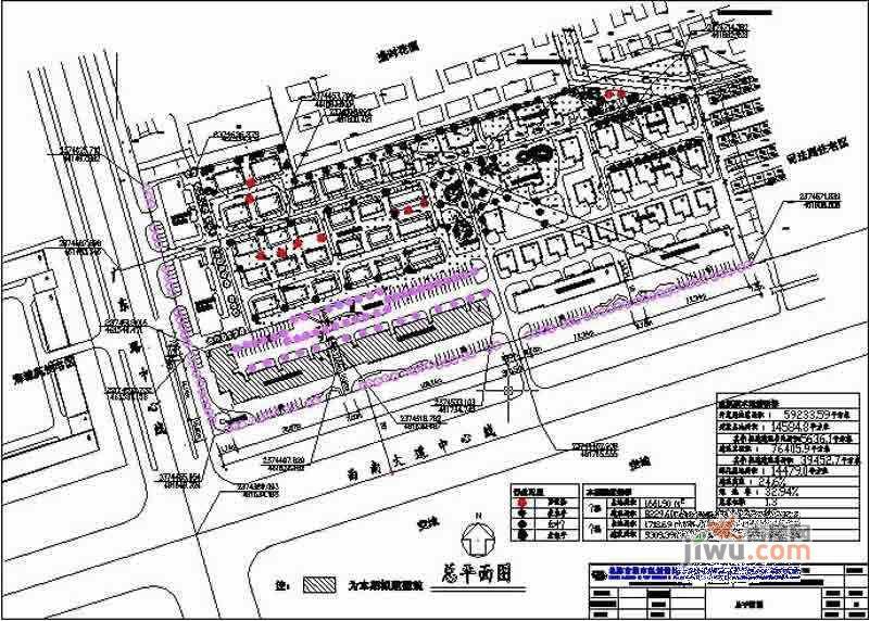 广南公寓B幢规划图1