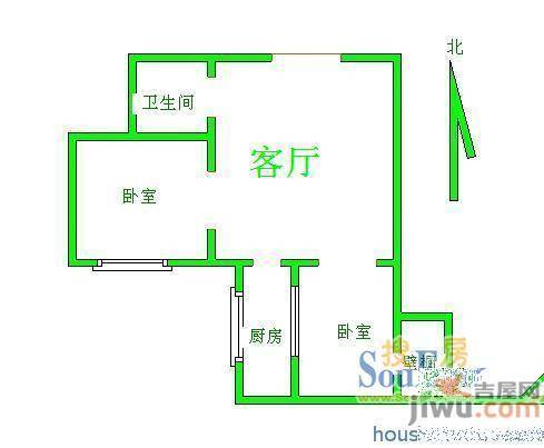 秀兰锦观城2室0厅0卫户型图