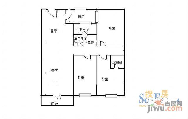 茗畅园2室0厅0卫户型图