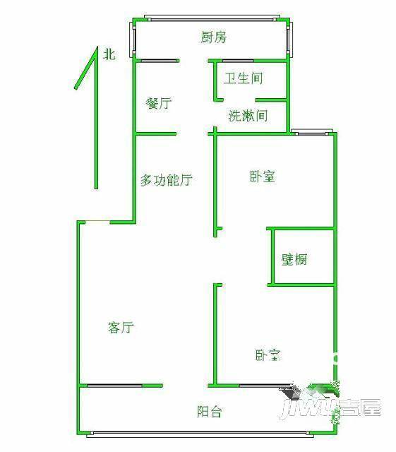 蓝盾小区2室0厅0卫户型图