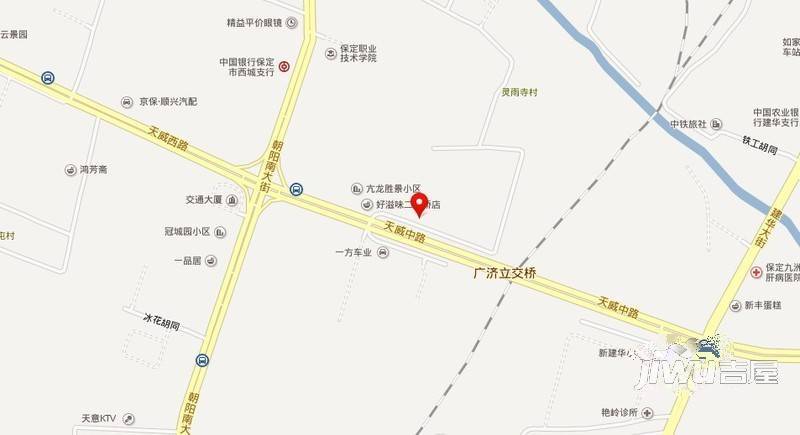 百合园小区位置交通图图片