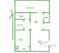 海怡佳苑1室1厅1卫户型图