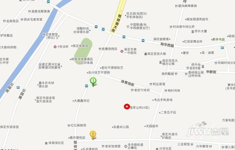 淮军公所位置交通图图片