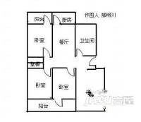 大迪小区3室2厅1卫户型图