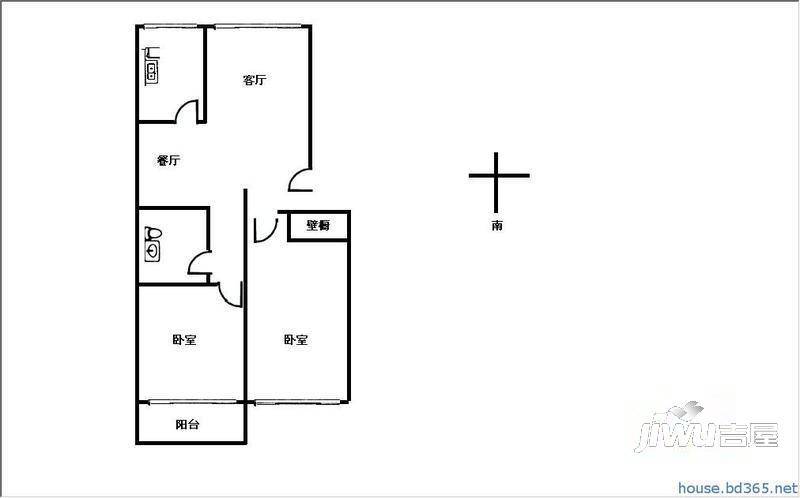 邮电宿舍(裕华东路)3室0厅0卫户型图