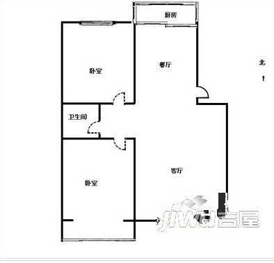 邮电宿舍(裕华东路)3室0厅0卫户型图
