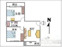 工行宿舍(新市场)2室0厅0卫户型图