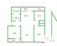 菊苑小区3室2厅2卫户型图