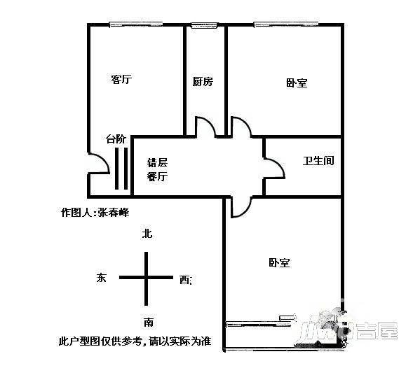 世家郦园0室1厅0卫户型图