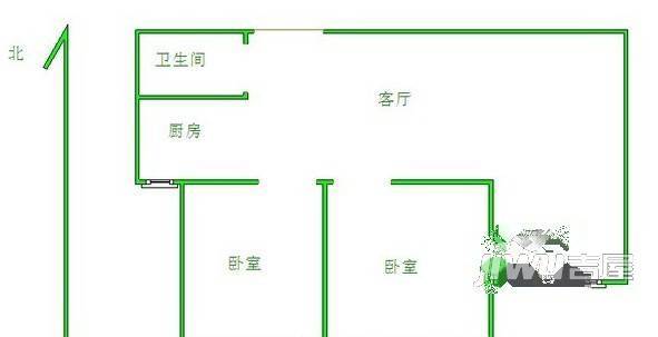 世家郦园0室1厅0卫户型图