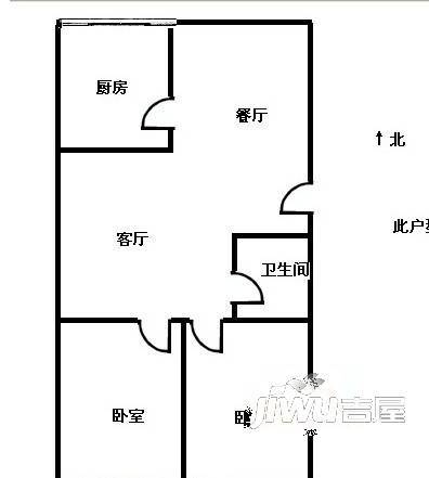 向阳家园二期2室2厅0卫89.8㎡户型图