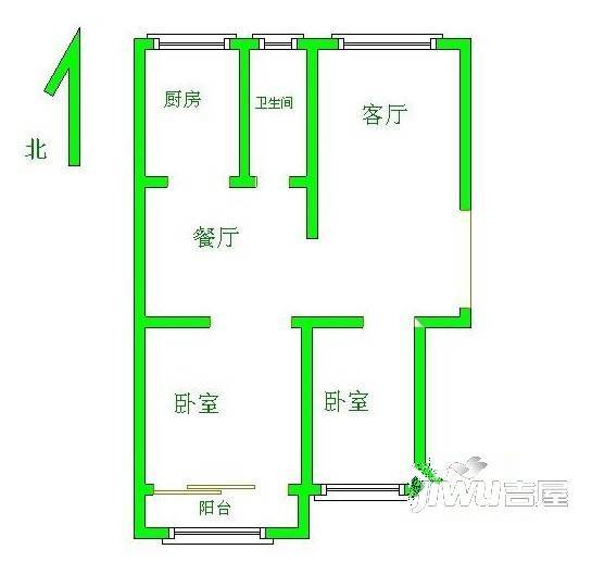 嘉惠园2室0厅0卫户型图