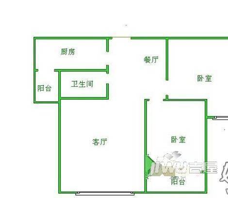 嘉惠园2室0厅0卫户型图