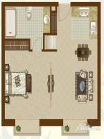仁和公寓1室1厅0卫户型图