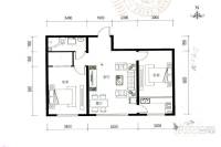 电力小区2室2厅1卫户型图