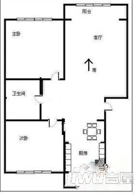 金宇文苑4室2厅2卫户型图