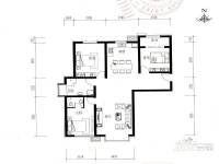吉房小区3室2厅2卫户型图