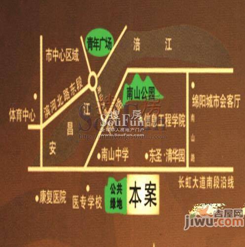 翰林尚城位置交通图图片