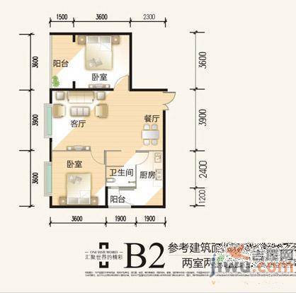 隆盛一品天下3室2厅2卫115㎡户型图