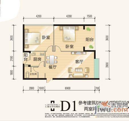 隆盛一品天下3室2厅2卫115㎡户型图