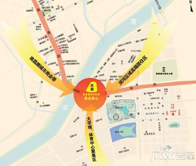 双溪布洛乌节商业街位置交通图图片