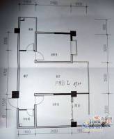 清华园2室2厅1卫89.3㎡户型图