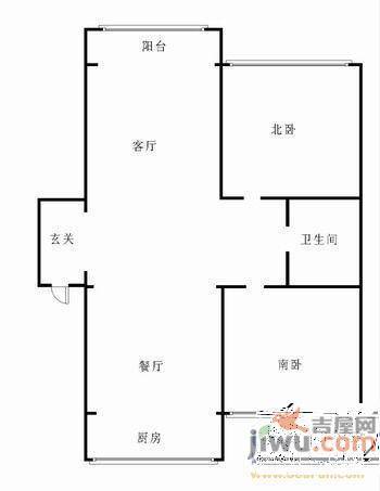 西苑明珠3室2厅2卫141.6㎡户型图