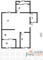 太平街17号院0室2厅1卫户型图