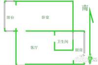 春都路51号院0室1厅1卫户型图