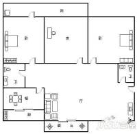 联盟路公安局家属院3室2厅2卫户型图