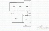 泰山新村3室2厅1卫139㎡户型图