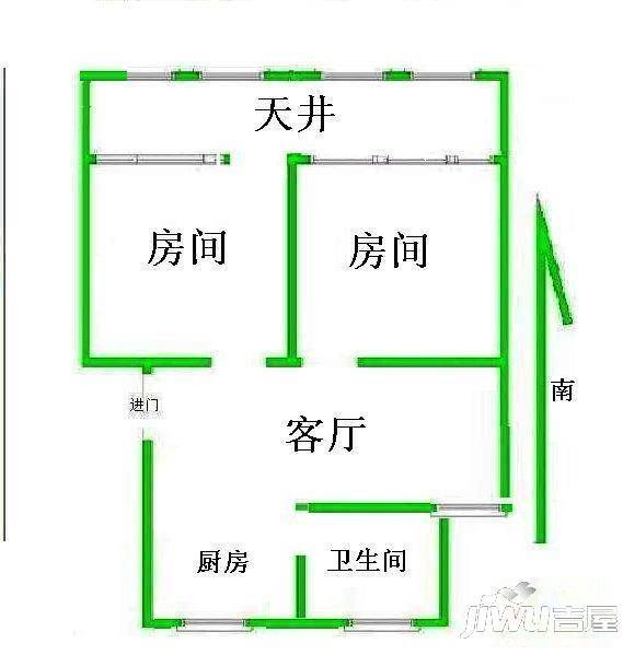 金质家园4室2厅2卫170㎡户型图