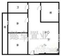 桂圆小区2室1厅2卫户型图