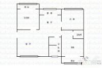 鑫杰小区3室2厅2卫136㎡户型图