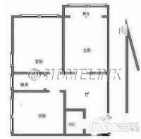 安居南村0室2厅1卫户型图