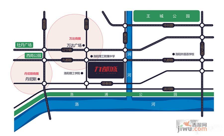 中成九都城位置交通图图片