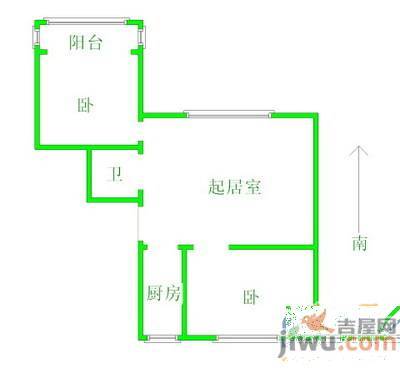 华苑馨居3室2厅2卫132㎡户型图