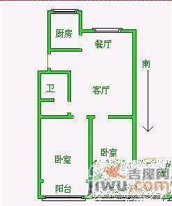 华苑馨居3室2厅2卫132㎡户型图