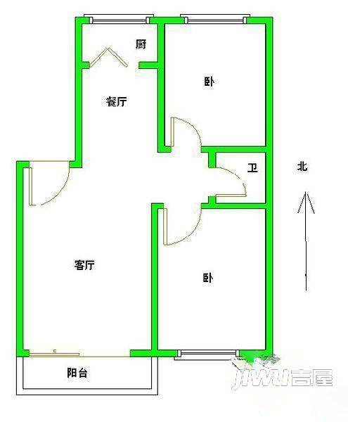 阳光家园3室0厅0卫户型图